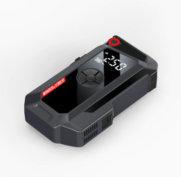 2-in-1 Portable Car Jump Starter & Tyre Compressor — 8000mAh
